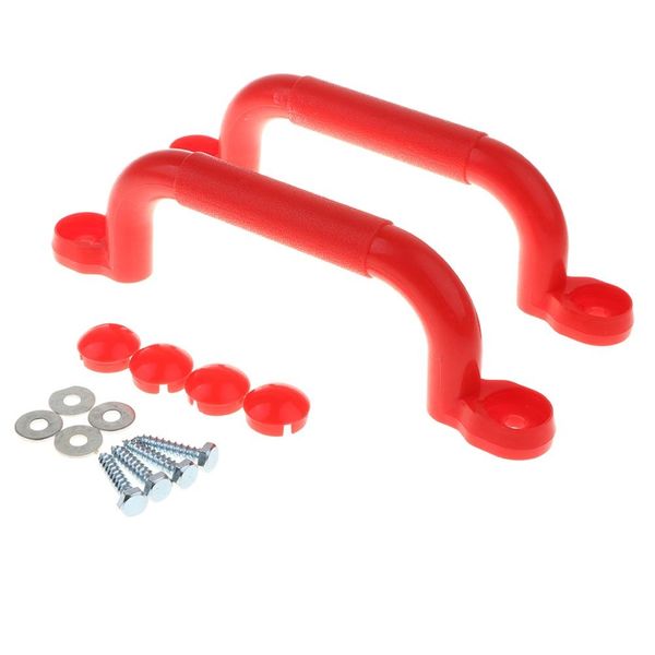 1 pair kids children playground safety nonslip handle mounting hardware kits climbing frame swing toy accessories red climbing ropes
1 pair kids children playground safety nonslip handle mounting hardware kits climbing frame swing toy accessories red climbing ropes