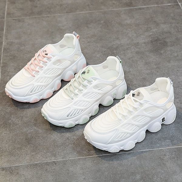 2020 summer new super shoes korean version of wild sports shoes breathable thick bottom old shoes women, Black
2020 summer new super shoes korean version of wild sports shoes breathable thick bottom old shoes women, Black