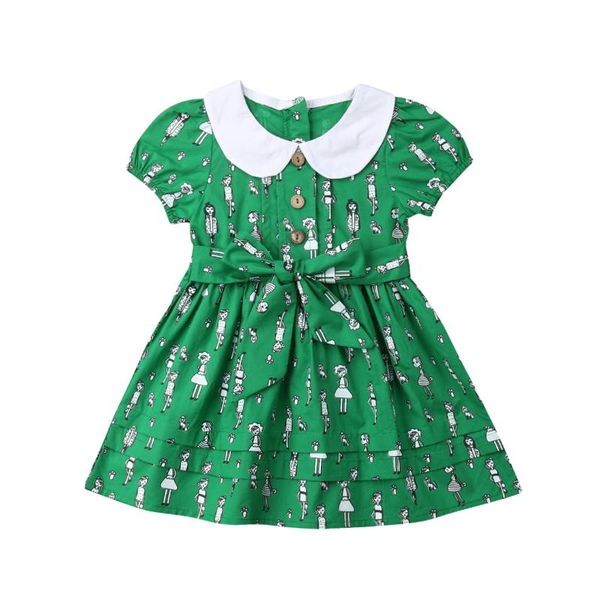 1-5y summer cute pretty infant kids baby girls dress cartoon print peter pan collar knee-length a-line dress, Red;yellow
1-5y summer cute pretty infant kids baby girls dress cartoon print peter pan collar knee-length a-line dress, Red;yellow