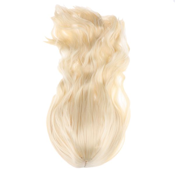 curly wigs 28" long wavy hair heat resistant cosplay wig for women (light blonde, Black
curly wigs 28" long wavy hair heat resistant cosplay wig for women (light blonde, Black