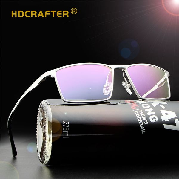 hd designer brand new aluminum-magnesium ultra-light blu-ray flat mirror glasses frame fashion hipster men's sunglasses p6264, Silver
hd designer brand new aluminum-magnesium ultra-light blu-ray flat mirror glasses frame fashion hipster men's sunglasses p6264, Silver