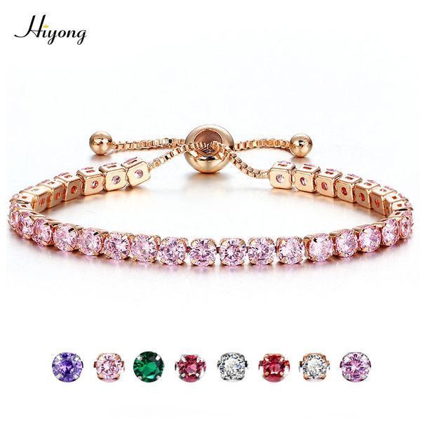 fashion round cubic zirconia tennis bracelet for women adjustable gold silver color crystal bracelets/bangle wedding jewelry, Black
fashion round cubic zirconia tennis bracelet for women adjustable gold silver color crystal bracelets/bangle wedding jewelry, Black