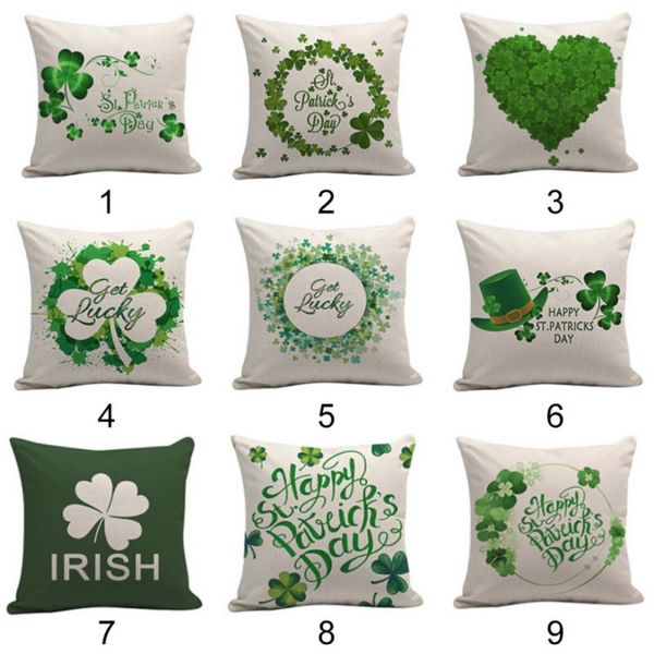 fashion green lucky grass double-sided patterns pillow case flax printed pillow case st. patrick's day
fashion green lucky grass double-sided patterns pillow case flax printed pillow case st. patrick's day