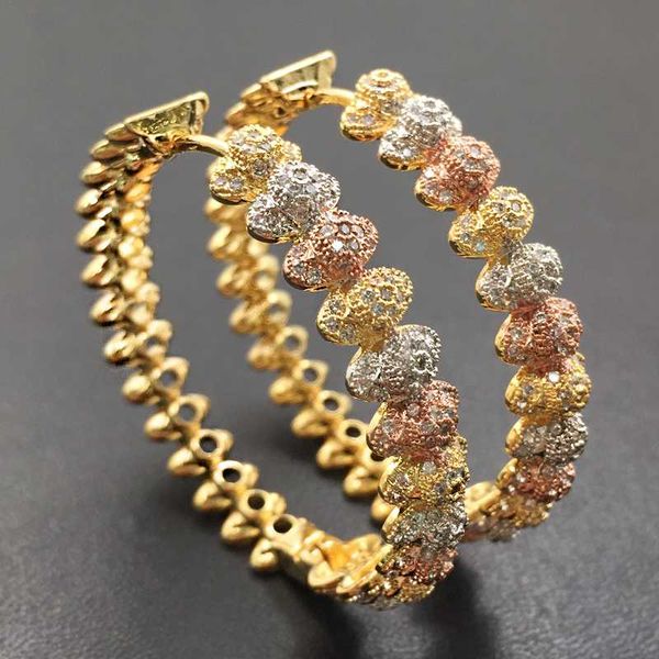 lanyika fashion jewelry exquisite distinctive big ear loops micro plated luxury wedding earrings neoteric bridal daily gift, Golden;silver
lanyika fashion jewelry exquisite distinctive big ear loops micro plated luxury wedding earrings neoteric bridal daily gift, Golden;silver