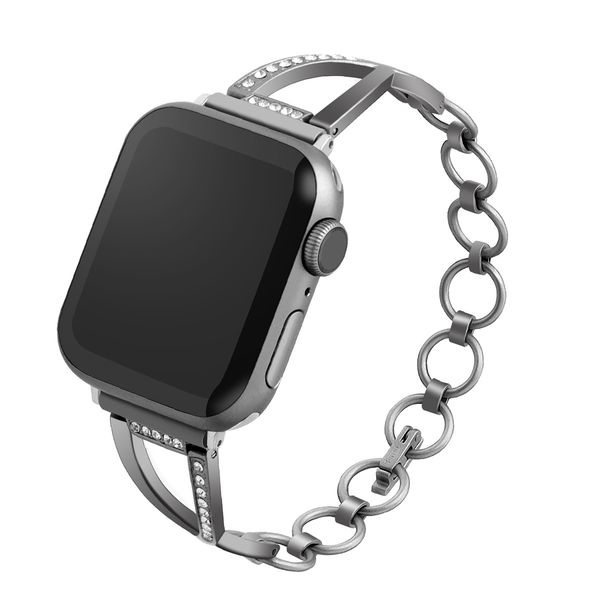 luxury apple watch crystal stainless steel bracelet for 44/40mm 42/38mm band iwatch series 1 2 3 4 strap watchband, Black;brown
luxury apple watch crystal stainless steel bracelet for 44/40mm 42/38mm band iwatch series 1 2 3 4 strap watchband, Black;brown