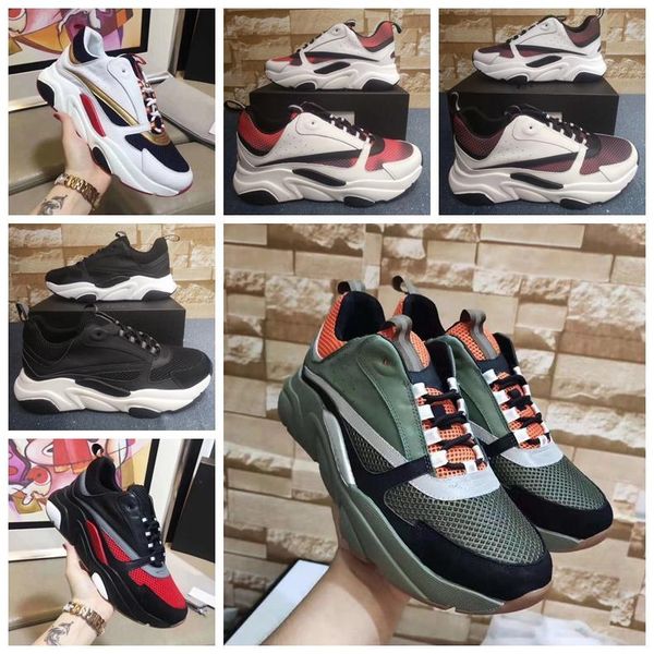 designer shoes b22 sneaker mens casual shoes women platform sneaker low lace-up sneaker in leather knit luxury couple shoes with box lll, Black
designer shoes b22 sneaker mens casual shoes women platform sneaker low lace-up sneaker in leather knit luxury couple shoes with box lll, Black