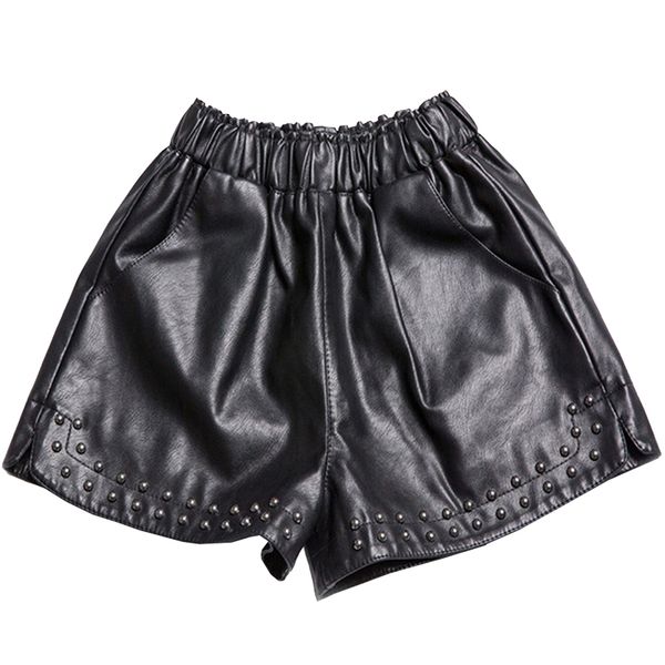 plus size 4xl leather shorts female autumn winter high waist loose wide leg shorts women elastic waist beading leather, White;black
plus size 4xl leather shorts female autumn winter high waist loose wide leg shorts women elastic waist beading leather, White;black