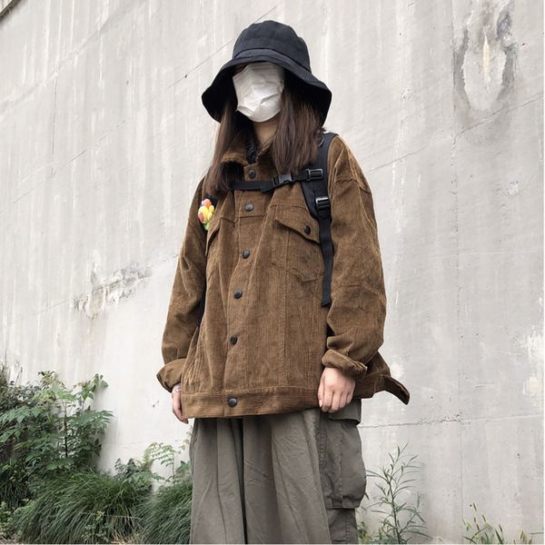 winter new corduroy jacket men fashion retro casual solid color warm thick coat streetwear loose cotton male clothes m-xl, Black;brown
winter new corduroy jacket men fashion retro casual solid color warm thick coat streetwear loose cotton male clothes m-xl, Black;brown