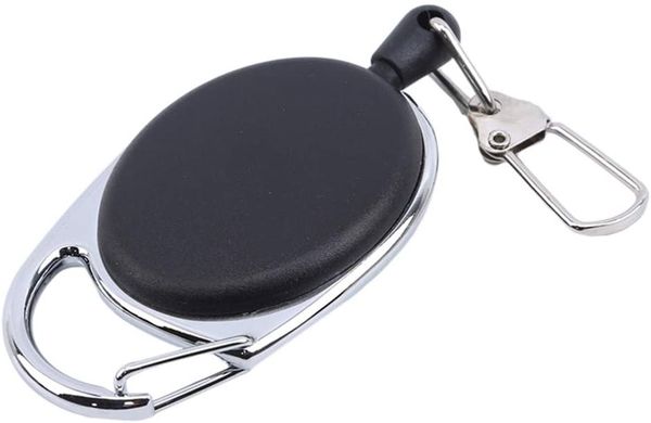outdoor telescopic wire rope key burglar keychain tactical edc retractable chain return key ring holder camping travel kits, Silver
outdoor telescopic wire rope key burglar keychain tactical edc retractable chain return key ring holder camping travel kits, Silver