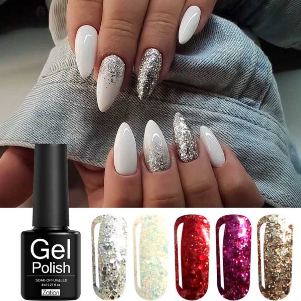 zation 3d diamond nail gel gold color glitter sliver uv gel nail polish sparkles varnish hybrid soak off sequins art, Red;pink
zation 3d diamond nail gel gold color glitter sliver uv gel nail polish sparkles varnish hybrid soak off sequins art, Red;pink