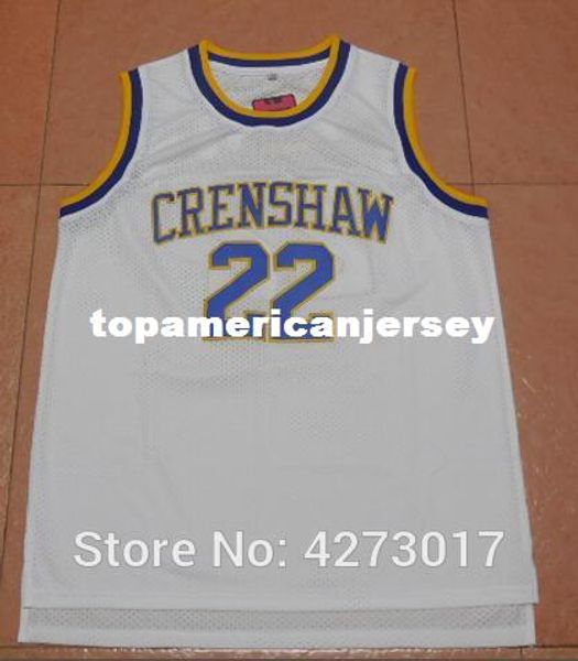 #22 quincy mccall crenshaw high love & basketball movie stitched jersey white ncaa, Black;blue
#22 quincy mccall crenshaw high love & basketball movie stitched jersey white ncaa, Black;blue