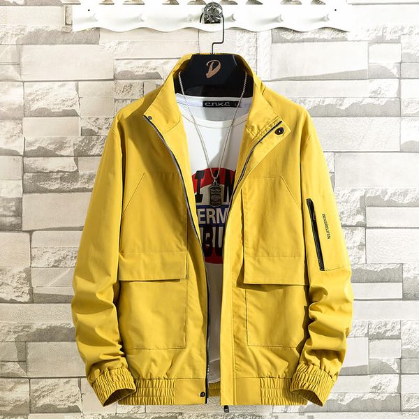 2019 bomber jacket men hip hop casual jacket coat fashion pocket zipper track jackets new man streetwear spring and autumn, Black;brown
2019 bomber jacket men hip hop casual jacket coat fashion pocket zipper track jackets new man streetwear spring and autumn, Black;brown