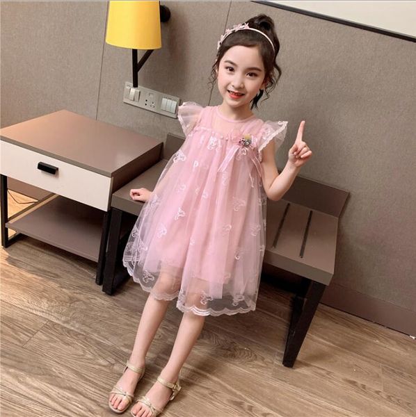 summer children dresses 2020 girls' beaded dress lace princess dress size 110-160cm kids clothing, Red;yellow
summer children dresses 2020 girls' beaded dress lace princess dress size 110-160cm kids clothing, Red;yellow
