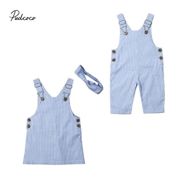 2019 brand toddler baby girl boy match clothes stripe bib pants overalls suspender dress sister brother matching outfit, Blue
2019 brand toddler baby girl boy match clothes stripe bib pants overalls suspender dress sister brother matching outfit, Blue