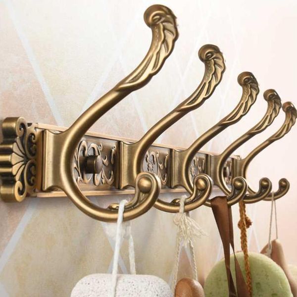 luxury bathroom wall carving robe hooks 5 row hook coat hanger door hooks for bathroom accessories
luxury bathroom wall carving robe hooks 5 row hook coat hanger door hooks for bathroom accessories