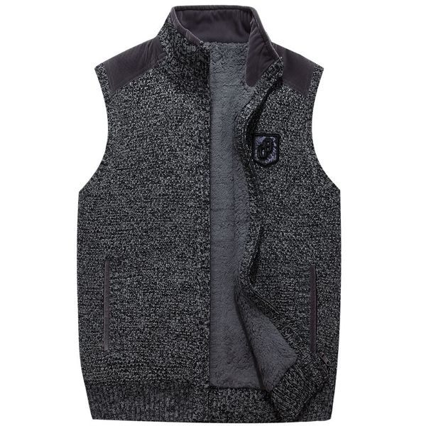 new arrival autumn winter men sweater fashion sleeveless thickened computer knitted mandarin collar vest, sleeveless size m-3xl, Black;white
new arrival autumn winter men sweater fashion sleeveless thickened computer knitted mandarin collar vest, sleeveless size m-3xl, Black;white