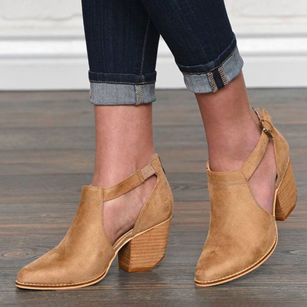 boots booties tips thick heel cutout ankle suede woman motorcycle designers round toe summer shoes, Black
boots booties tips thick heel cutout ankle suede woman motorcycle designers round toe summer shoes, Black
