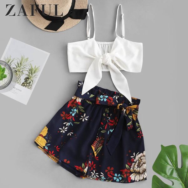 zaful floral print crop belted paperbag shorts set sleeveless women casual loose belted floral print two pieces sets 2019 t200325, White
zaful floral print crop belted paperbag shorts set sleeveless women casual loose belted floral print two pieces sets 2019 t200325, White