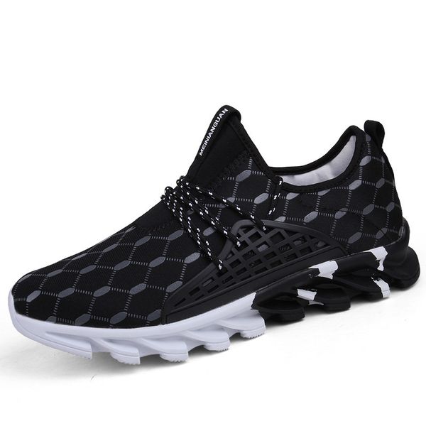 men's sport sneakers men comfortable sports outdoor running shoes 2019 male breathable footwear for men lace-up shoes men y200612, Black
men's sport sneakers men comfortable sports outdoor running shoes 2019 male breathable footwear for men lace-up shoes men y200612, Black