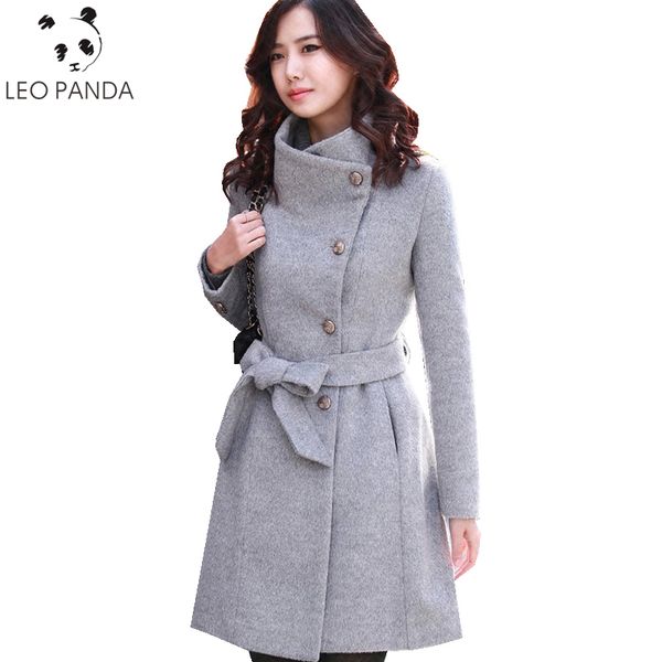 autumn winter women new single breasted mandarin collar wool coat female slim fashion temperament sashes tweed coat zx1343, Black
autumn winter women new single breasted mandarin collar wool coat female slim fashion temperament sashes tweed coat zx1343, Black