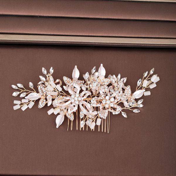 luxury wedding hair jewelry handmade rhinestone hair combs sparkling rose gold pin women bride headpeice accessories vl, Golden;white
luxury wedding hair jewelry handmade rhinestone hair combs sparkling rose gold pin women bride headpeice accessories vl, Golden;white