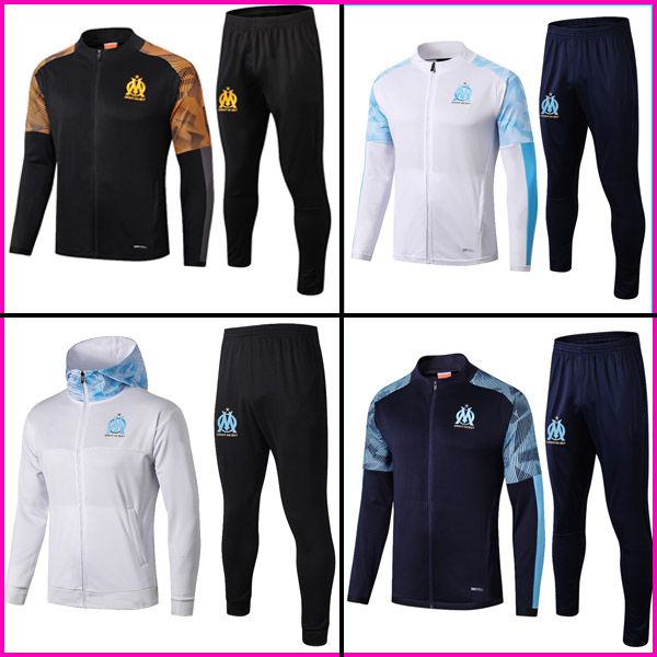 19 20 olympique de marseille om men tracksuit soccer training suit maillot de payet foot thauvin benedetto football jacket jogging uniform, Black
19 20 olympique de marseille om men tracksuit soccer training suit maillot de payet foot thauvin benedetto football jacket jogging uniform, Black