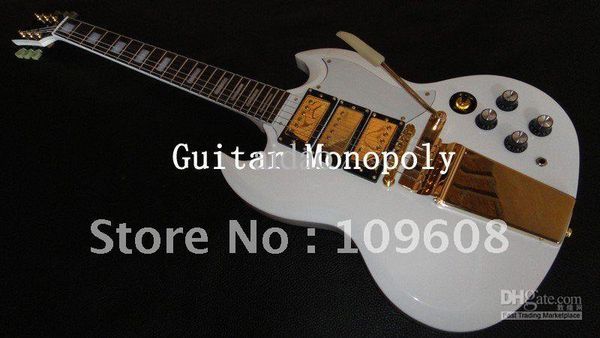 - 2012 новое поступление Pearl White SG 3 Pickups Jazz bridge Электрогитара в наличии / с подарком
- 2012 новое поступление Pearl White SG 3 Pickups Jazz bridge Электрогитара в наличии / с подарком