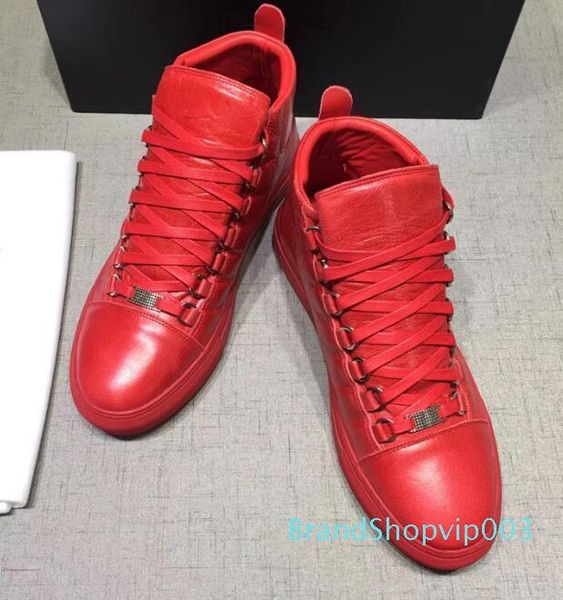 2019 new designer brand man casual shoes black white red flat kanye west fashion wrinkled leather lace-up high cut trainers runaway are n7
2019 new designer brand man casual shoes black white red flat kanye west fashion wrinkled leather lace-up high cut trainers runaway are n7
