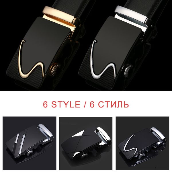 men belt male genuine leather strap belts for men automatic buckle black belts cummerbunds cinturon hombr, Black;brown
men belt male genuine leather strap belts for men automatic buckle black belts cummerbunds cinturon hombr, Black;brown