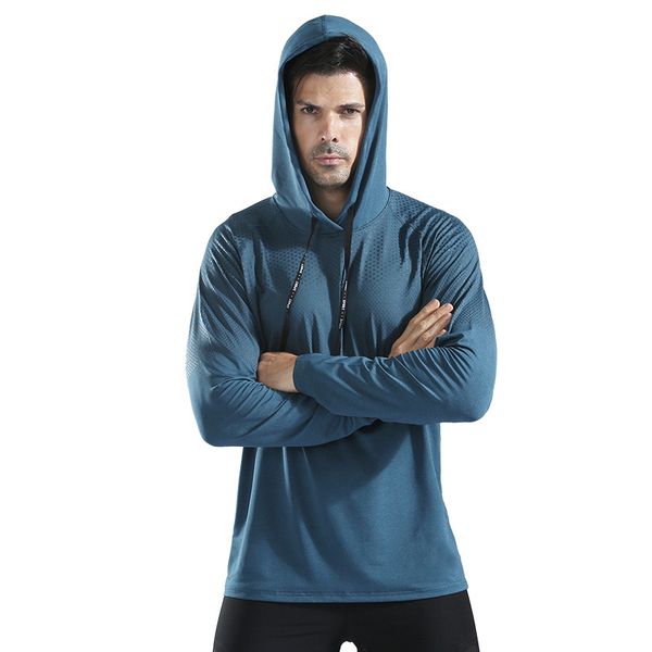 gym clothing men's hooded sweater pullover ultra-stretch quick-drying fitness clothes running training wear basketball hoodie workout, White;black
gym clothing men's hooded sweater pullover ultra-stretch quick-drying fitness clothes running training wear basketball hoodie workout, White;black
