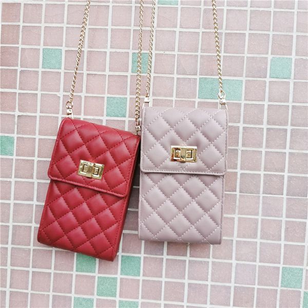 mobile phone purse women's shoulder bag 2020 new style autumn mini diamond-quilted buckle mobile phone bag shoulder
mobile phone purse women's shoulder bag 2020 new style autumn mini diamond-quilted buckle mobile phone bag shoulder