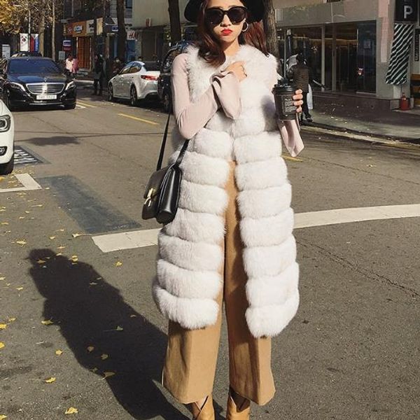 vetement 2019 winter women's faux fur coat artificial fur vest furry vests femme jackets plus size furry fake gilet z253, Black
vetement 2019 winter women's faux fur coat artificial fur vest furry vests femme jackets plus size furry fake gilet z253, Black