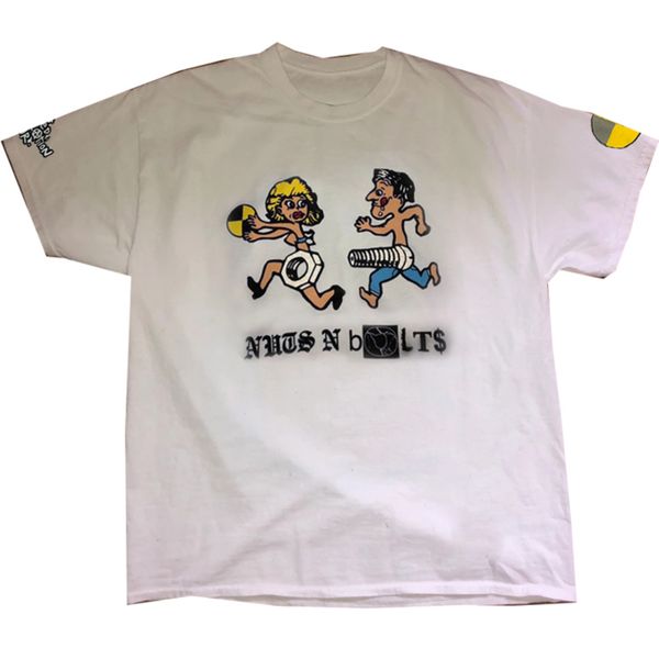 new asap rocky testing nuts n bolts tee rap reflective short sleeve ay men's cotton t-shirt s-xl t1568ne, White;black
new asap rocky testing nuts n bolts tee rap reflective short sleeve ay men's cotton t-shirt s-xl t1568ne, White;black