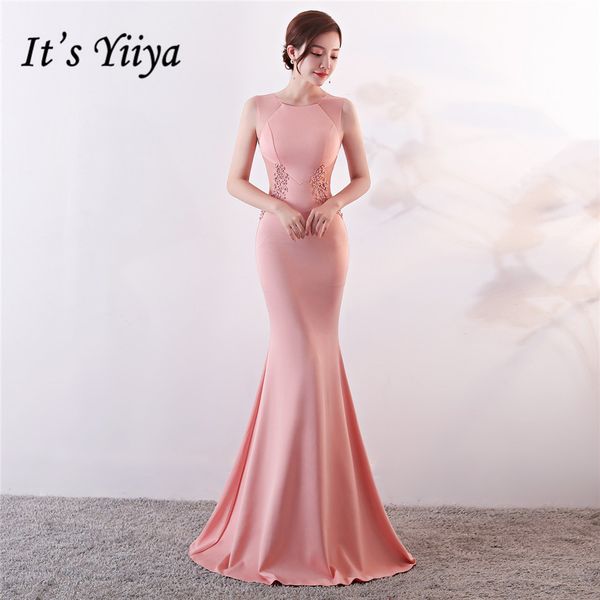 it's yiiya evening dresses royal o-neck sleeveless pearls party gown elegant embroidery zipper back long trumpet prom dress c188, White;black
it's yiiya evening dresses royal o-neck sleeveless pearls party gown elegant embroidery zipper back long trumpet prom dress c188, White;black