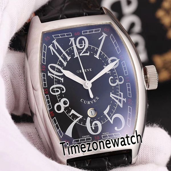 new casablanca curvex 8880 c dt swiss quartz mens watch steel case black dial big white number markes leather watches timezonewatch e106a1, Slivery;brown 
new casablanca curvex 8880 c dt swiss quartz mens watch steel case black dial big white number markes leather watches timezonewatch e106a1, Slivery;brown