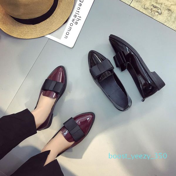 elegant red pointed toe flat shoes women patent leather flats fashion slip on ladies shoes lady slip on ballet b35, Black
elegant red pointed toe flat shoes women patent leather flats fashion slip on ladies shoes lady slip on ballet b35, Black