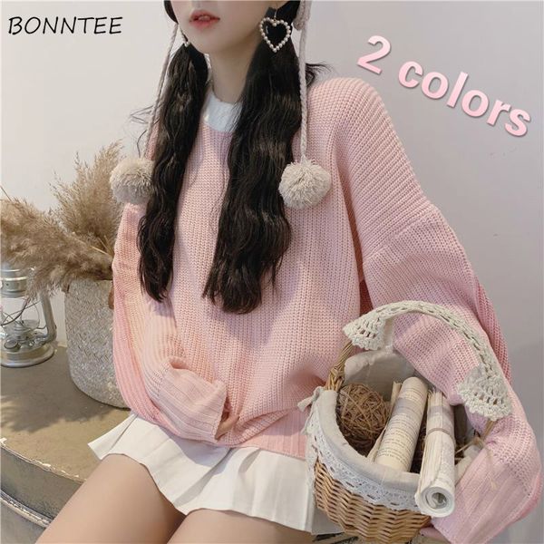 sweaters women patchwork purple sweet knitting warm loose girls chic simple students all-match korean harajuku cute, White;black
sweaters women patchwork purple sweet knitting warm loose girls chic simple students all-match korean harajuku cute, White;black