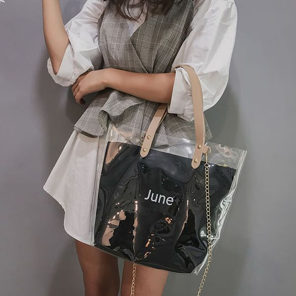 women's fashion wave point transparent shoulder bag clear bag fruit grain crossbody bolsos de mujer#35
women's fashion wave point transparent shoulder bag clear bag fruit grain crossbody bolsos de mujer#35