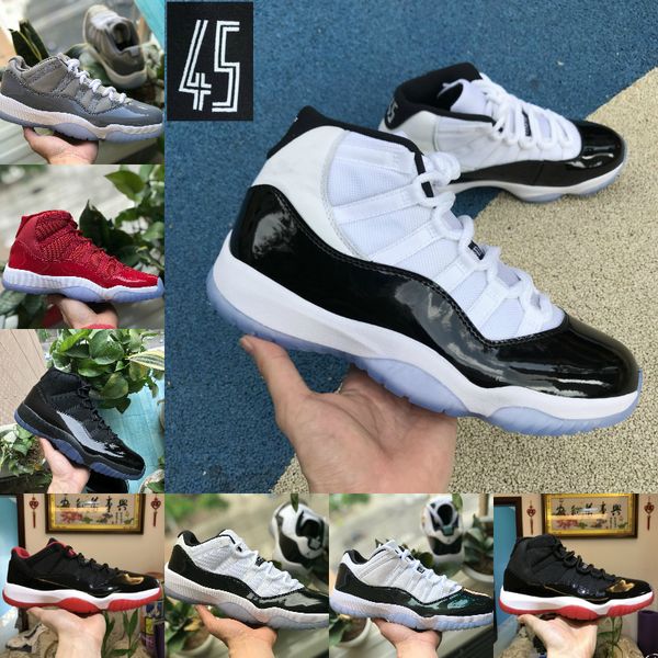 new 11 11s low white concord bred mens basketball shoes jumpman concord 45 space jam platinum tint binary blue stylist sneakers sport shoes
new 11 11s low white concord bred mens basketball shoes jumpman concord 45 space jam platinum tint binary blue stylist sneakers sport shoes