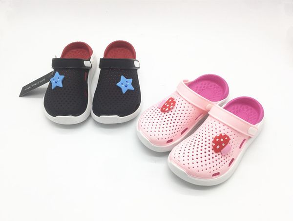 boys girls jelly pvc shoes children croc shoe slippers massage footbed tpu beach sandals for boy girl kids us11-3 eu30-35 y200616, Black
boys girls jelly pvc shoes children croc shoe slippers massage footbed tpu beach sandals for boy girl kids us11-3 eu30-35 y200616, Black