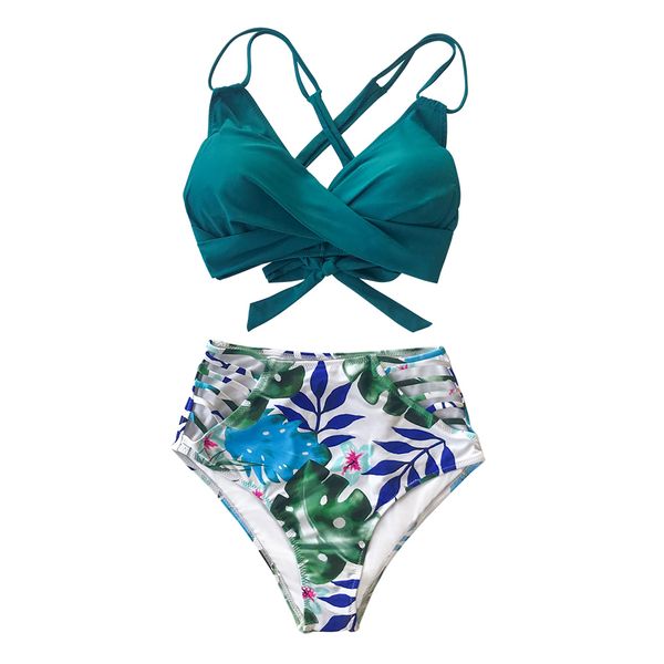 tropical palms twist-front high-waisted bikini lace up swimsuit two pieces swimwear women 2020 beach bathing suit
tropical palms twist-front high-waisted bikini lace up swimsuit two pieces swimwear women 2020 beach bathing suit