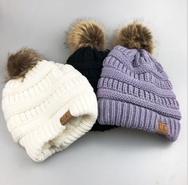 8colors women winter fleece lined knitted beanie faux fur cap pom ball crochet hats knitted hat skully warm ski trendy soft thick caps, Black
8colors women winter fleece lined knitted beanie faux fur cap pom ball crochet hats knitted hat skully warm ski trendy soft thick caps, Black