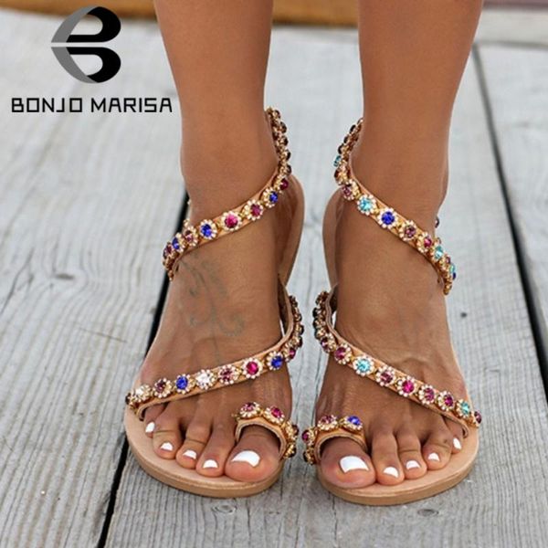 bonjomarisa new arrival ins colorful rhinestone rome casual flat gladiator sandals women summer low heel shoes woman, Black
bonjomarisa new arrival ins colorful rhinestone rome casual flat gladiator sandals women summer low heel shoes woman, Black