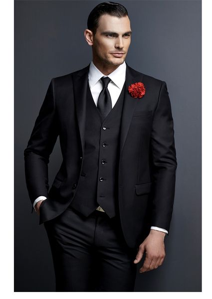 popular two buttons groomsmen peak lapel groom tuxedos men suits wedding/prom man blazer ( jacket+pants+vest+tie) 598, Black;gray
popular two buttons groomsmen peak lapel groom tuxedos men suits wedding/prom man blazer ( jacket+pants+vest+tie) 598, Black;gray