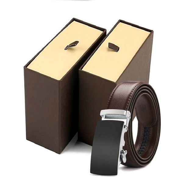 leather strap male automatic buckle belt for men authentic girdle trend men's belts ceinture fashion designer jean belt have box, Black;brown
leather strap male automatic buckle belt for men authentic girdle trend men's belts ceinture fashion designer jean belt have box, Black;brown