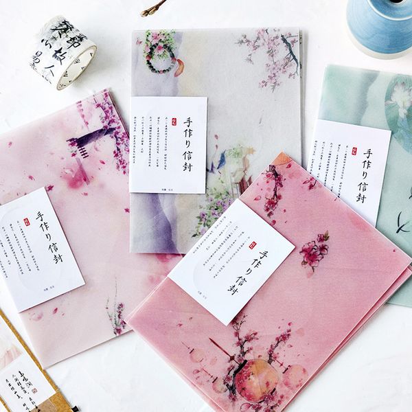3 pcs/lot sulfuric acid paper envelope translucent envelope for planner organizer wedding letter invitation
3 pcs/lot sulfuric acid paper envelope translucent envelope for planner organizer wedding letter invitation