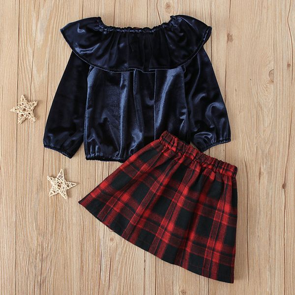 baby girl clothing new 2019 autumn clothes infant baby kids girls long sleeve ruffle shirt plaid skirt outfits set, White
baby girl clothing new 2019 autumn clothes infant baby kids girls long sleeve ruffle shirt plaid skirt outfits set, White