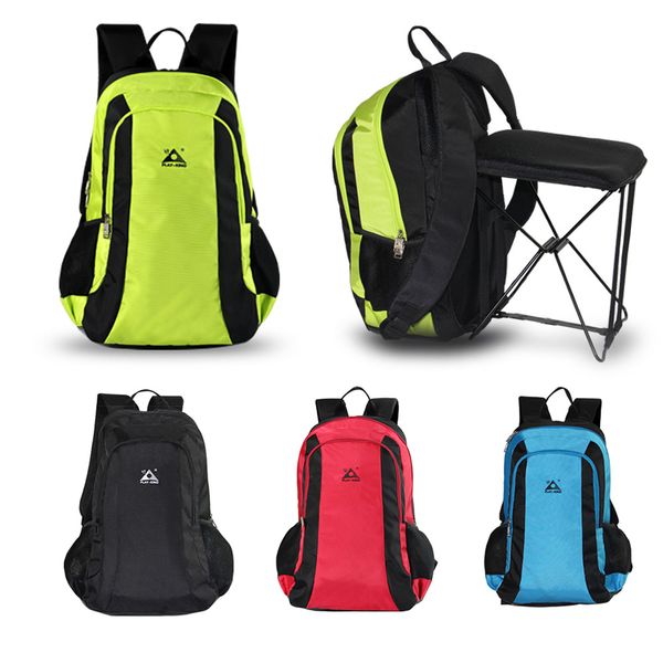 47l camping travel backpack with folding chair backpack and stool chair combo gear for outdoor hiking fishing
47l camping travel backpack with folding chair backpack and stool chair combo gear for outdoor hiking fishing
