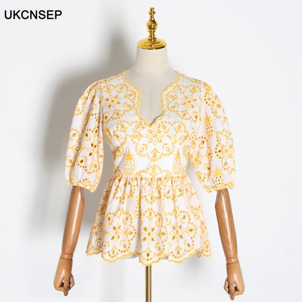 ukcnsep summer shirts women 2020 mbriodery floral tunic female puff short sleeve v neck casual blouse shirt, White
ukcnsep summer shirts women 2020 mbriodery floral tunic female puff short sleeve v neck casual blouse shirt, White