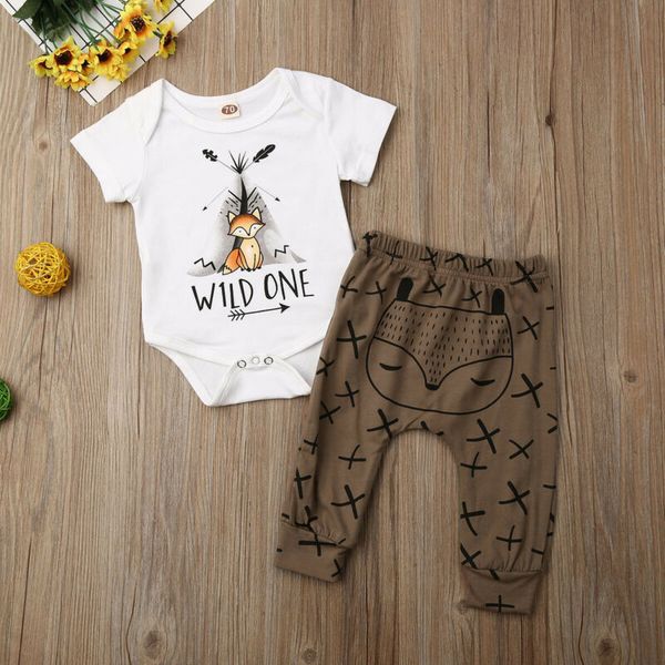 2019 baby summer clothing lovely newborn baby boy girl fox print clothes short sleeve romper+harem pants outfit 2pcs set, White
2019 baby summer clothing lovely newborn baby boy girl fox print clothes short sleeve romper+harem pants outfit 2pcs set, White